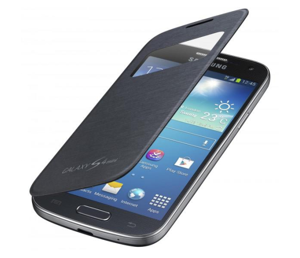 Samsung Etui S-View Cover do Samsung Galaxy S4 MINI czarne - 1392996 - zdjęcie 2